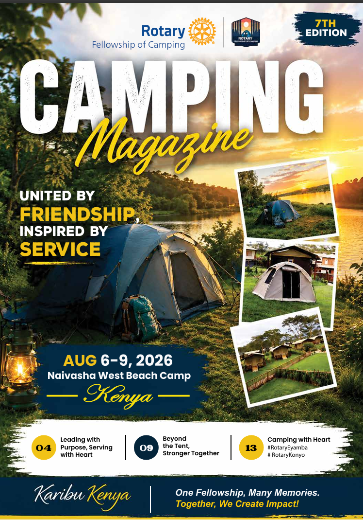7th Edition Camping Magazine Cover